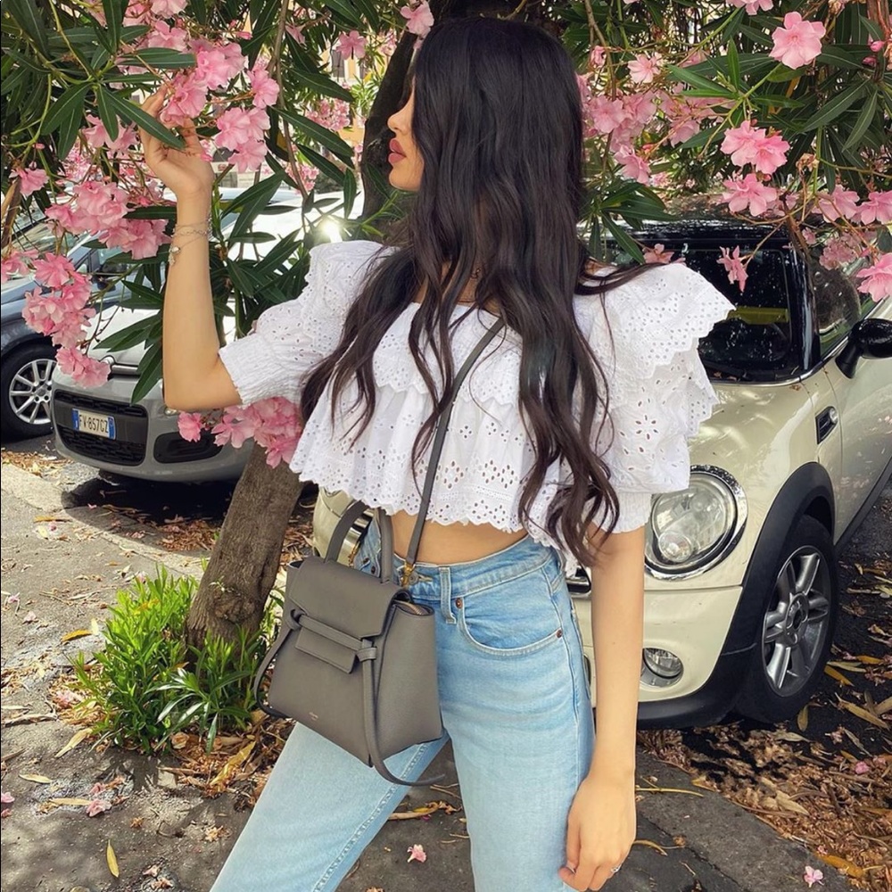 2left🔥🔥Zara embroidery top bloggers favorite - Picture 15 of 16